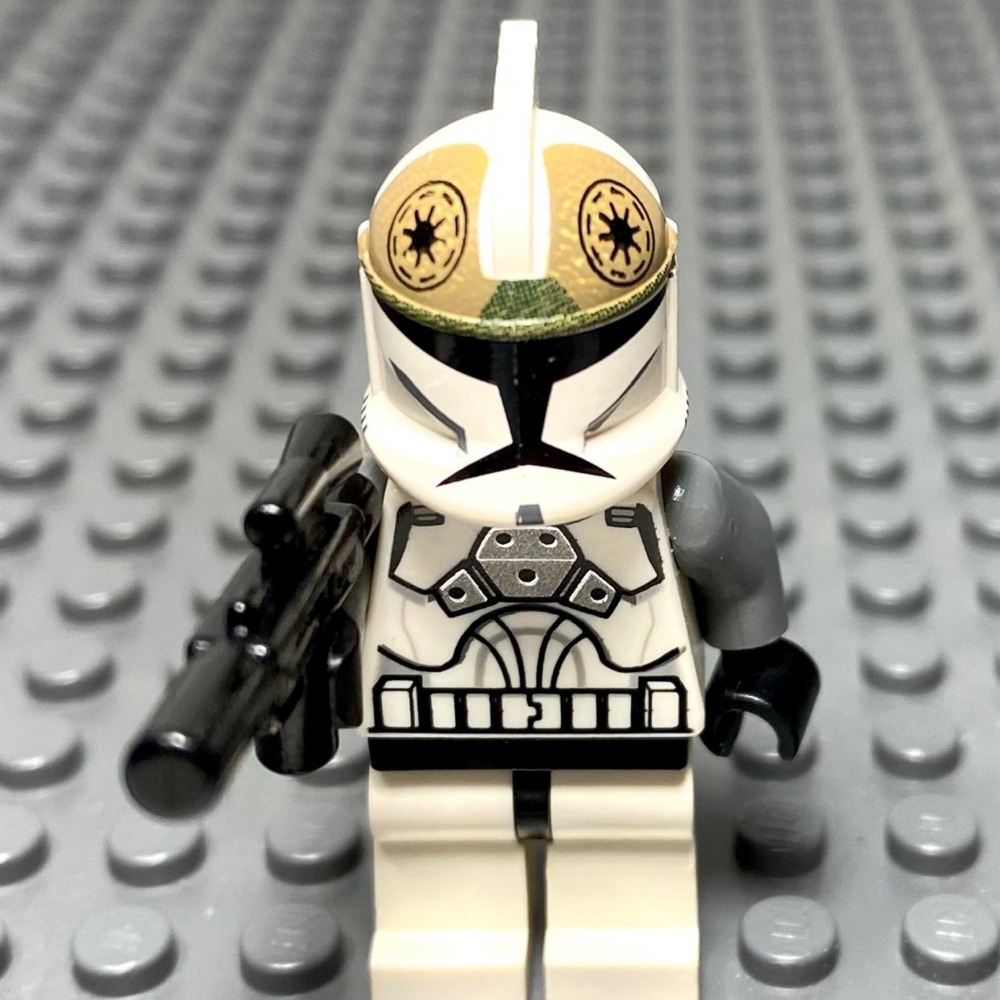 Lego Star Wars Clone Trooper Gunner Minifigure Phase 1 Blaster 8014 SW0221